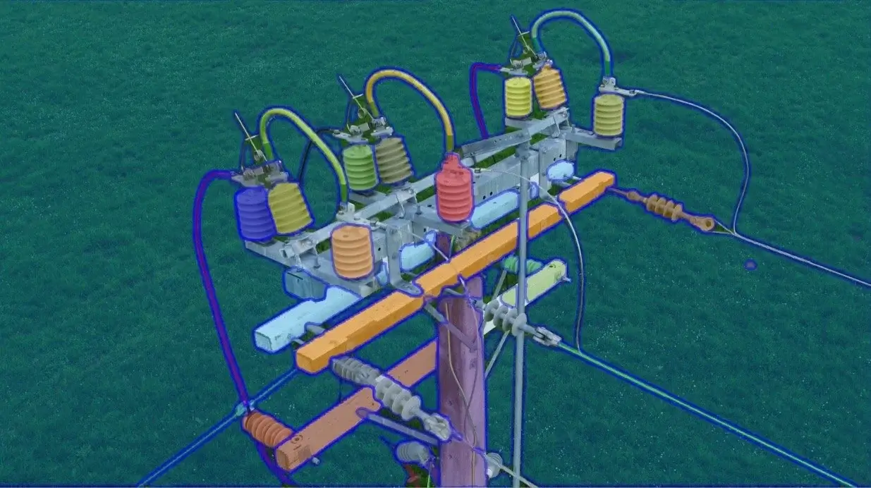 SAM on Distribution pole-1